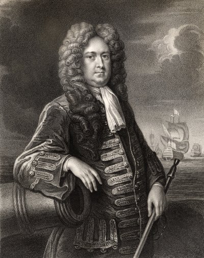 Sir George Rooke, W. Holl tarafından 