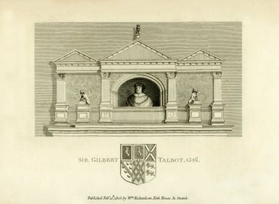 Sör Gilbert Talbot by English School