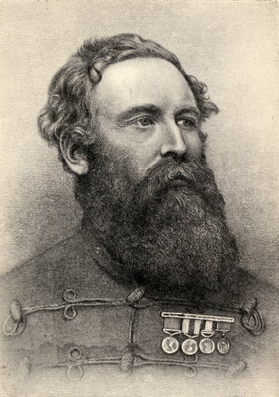 Sir Harry Burnett Lumsden (1821-96) by English School