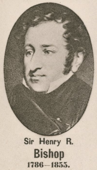 Sir Henry Rowley Bishop (gravür) by English School