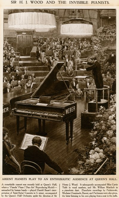 Sir Henry Wood ve görünmez piyanistler by English School