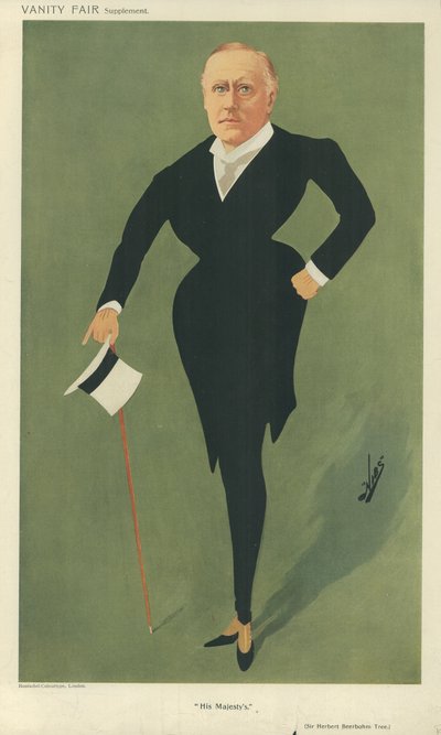 Sir Herbert Beerbohm Ağacı by English School