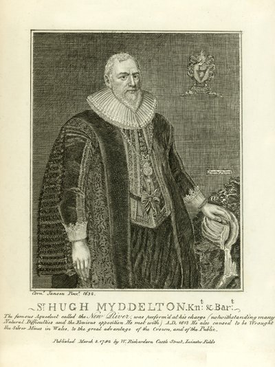 Sir Hugh Myddleton by English School