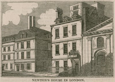 Sir Isaac Newtons Evi, St Martins Caddesi, Leicester Square Londra by English School