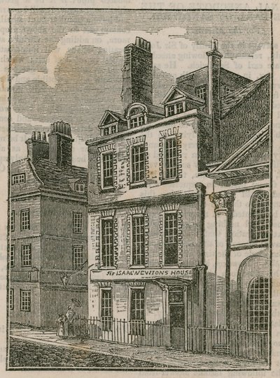 Sir Isaac Newtons Evi, St Martins Caddesi, Leicester Square Londra by English School