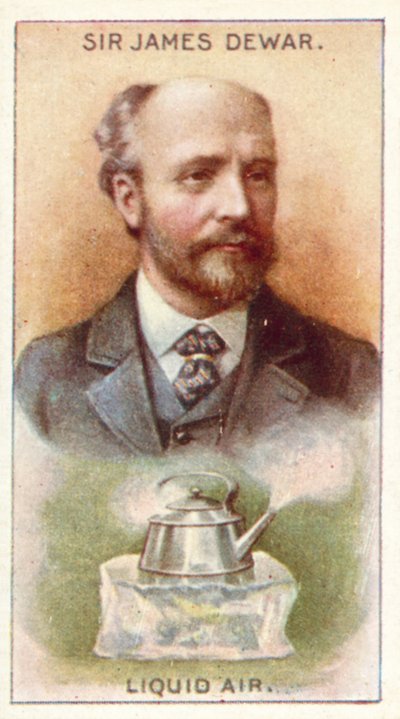 Sir James Dewar, Sıvı Hava by English School