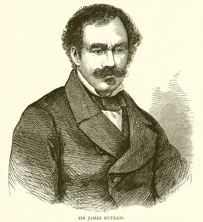 Sör James Outram by English School