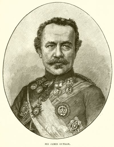 Sör James Outram by English School