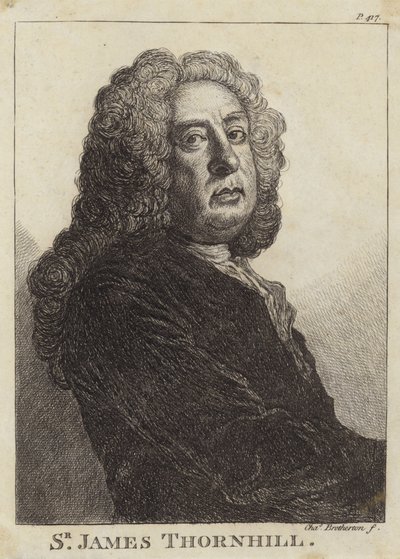 Sör James Thornhill by English School