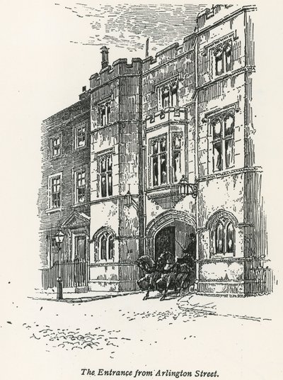Sir John Penders House, Arlington Street, Londra