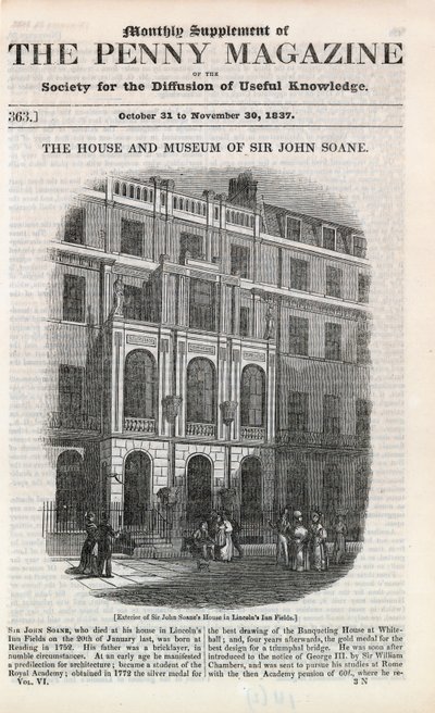 Sir John Soane Müzesi by English School