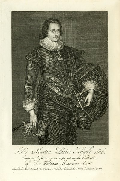 Sör Martin Lister by English School