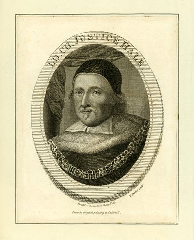 Sör Matthew Hale by English School