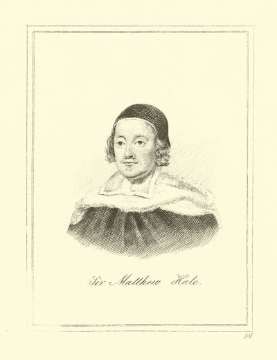 Sör Matthew Hale by English School