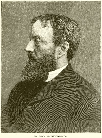Sir Michael Hicks-Plaj by English School