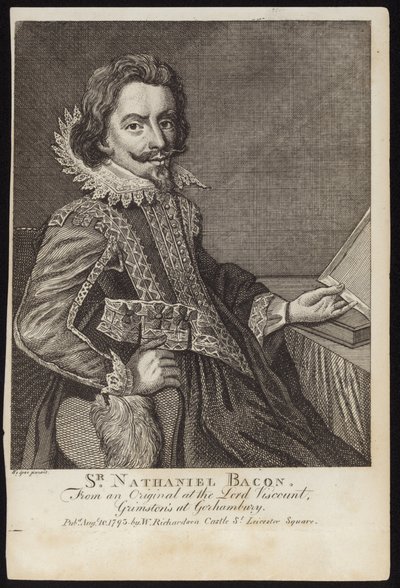 Sör Nathaniel Bacon by English School