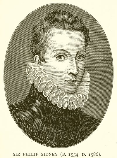 Sir Philip Sidney (D. 1554, Ö. 1586) by English School