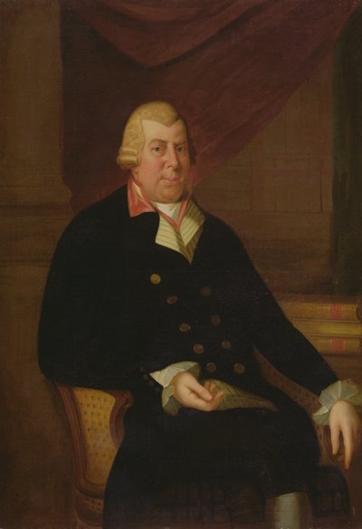 Sir Richard Crawshay (1739-1810) c.1790 (tuval üzerine yağlıboya) by English School