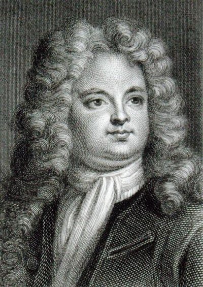 Sir Richard Steele (1672-1729) (gravür) by English School