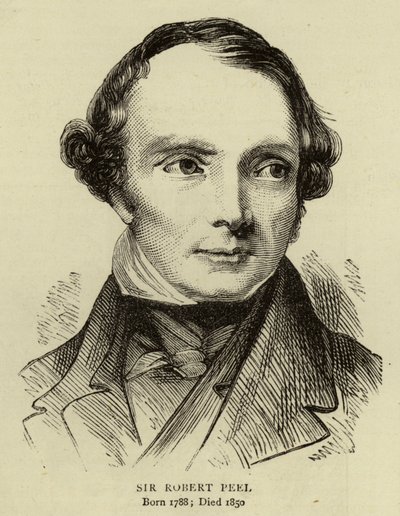 Sör Robert Peel by English School