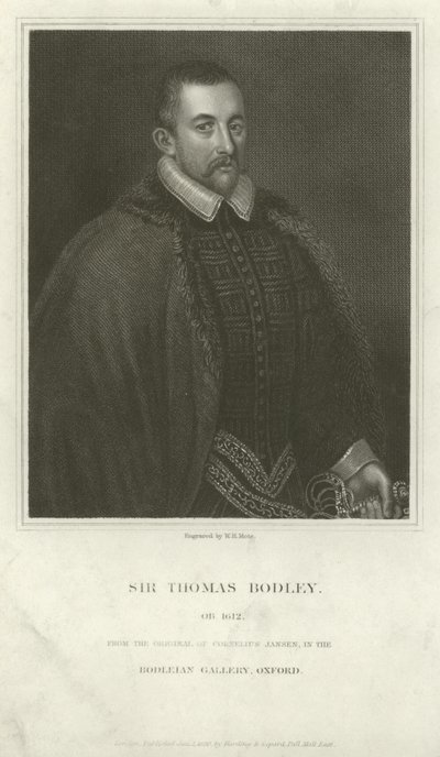 Sir Thomas Bodley, İngiliz diplomat ve bilim adamı by English School