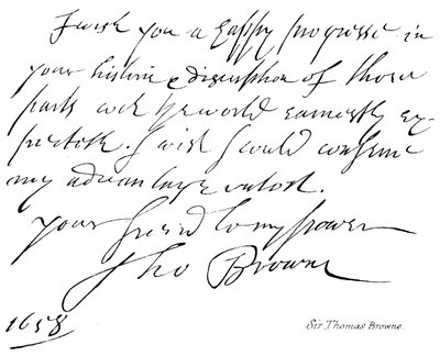 Sör Thomas Browne by English School
