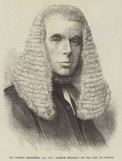 Sir Thomas Chambers, QC, Milletvekili, Londra Şehri