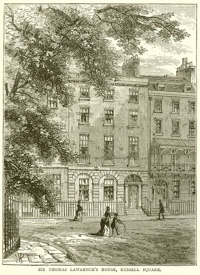 Sir Thomas Lawrences Evi, Russell Meydanı by English School