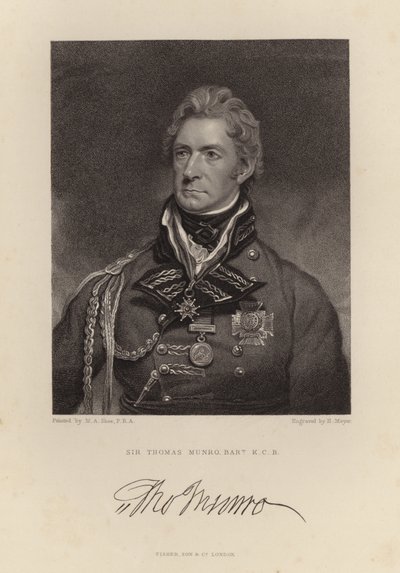 Sör Thomas Munro by English School