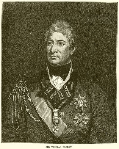 Sör Thomas Picton by English School