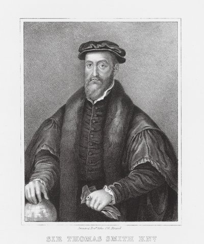 Sir Thomas Smith KNT (gravür) by English School