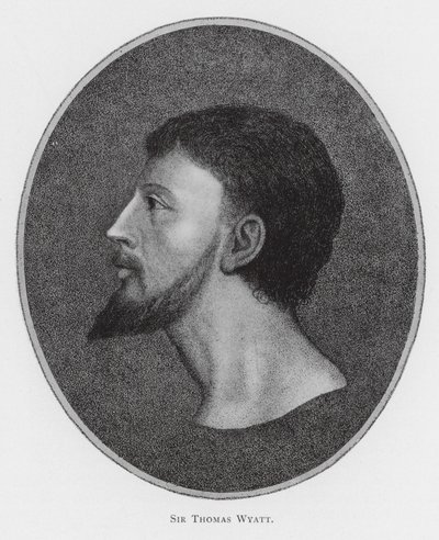 Sir Thomas Wyatt (lito) by English School