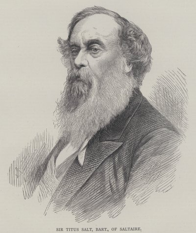 Sir Titus Tuz, Baronet, Saltaire by English School
