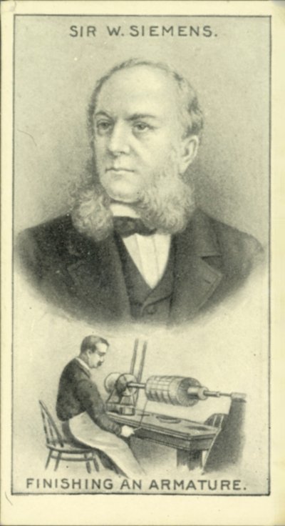Sir W Siemens, Bir Armatürün Tamamlanması (lito) by English School