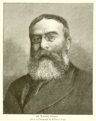 Sör Walter Besant by English School