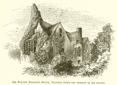 Sir Walter Raleighs Evi, Youghal (çalışma odasının Cumbalı Penceresi ile) by English School