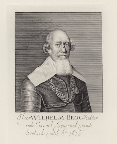 Sir William Brog (gravür) by English School