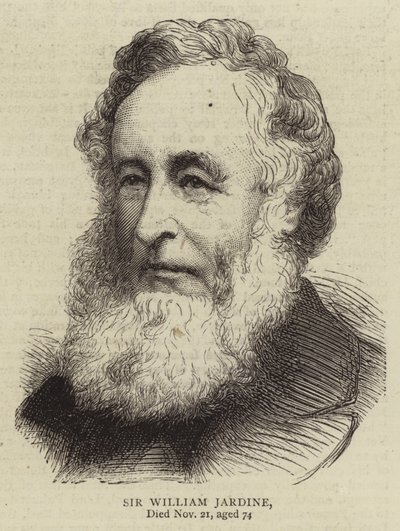 Sir William Jardine (gravür) by English School