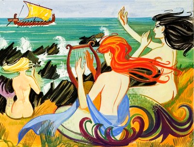 Sirenler, Odysseus