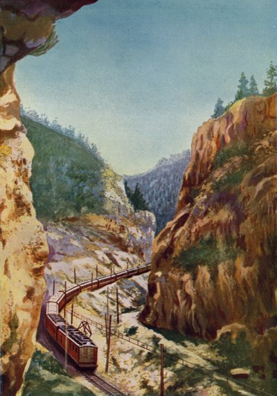 Onaltı Mil Kanyonu, Montana by English School