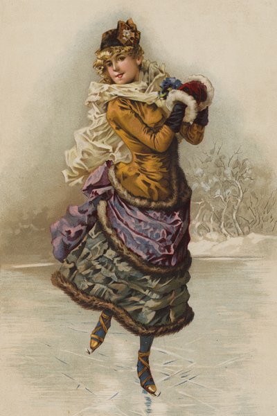 Paten (chromolitho) by English School