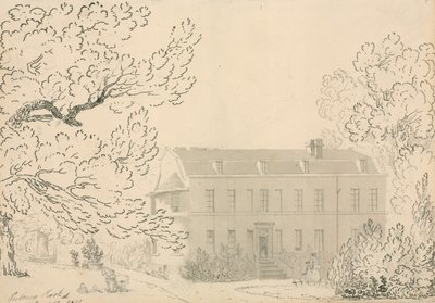 Putney Park, Putney, Londra taslağı (kağıt üzerinde wc) by English School