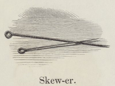 Şiş (gravür) by English School