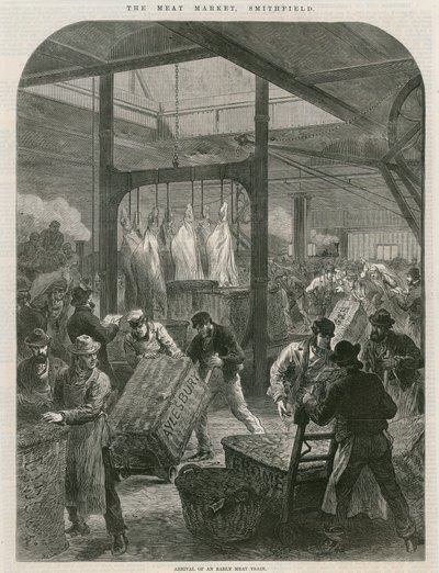 Smithfield pazarı by English School