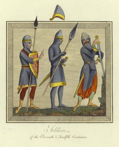 11. ve 12. Yüzyılın Askerleri by English School