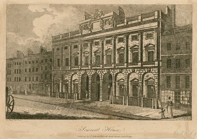 Somerset House, The Strand, Londra by English School