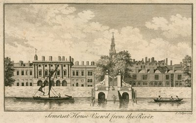 Somerset House, The Strand, Londra, Thames Nehri