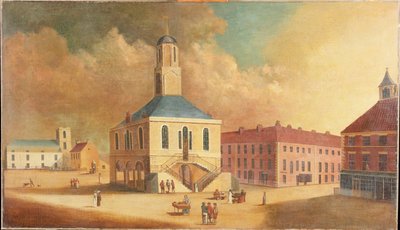 South Shields Pazar Yeri, c.1800 by English School