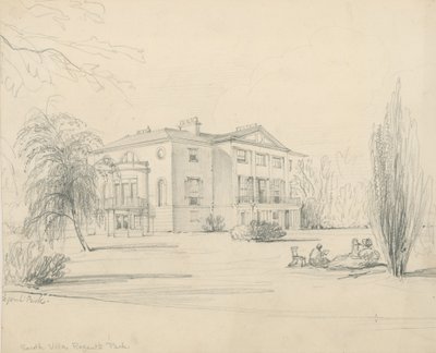 Güney Villa, Regents Park, Londra by English School