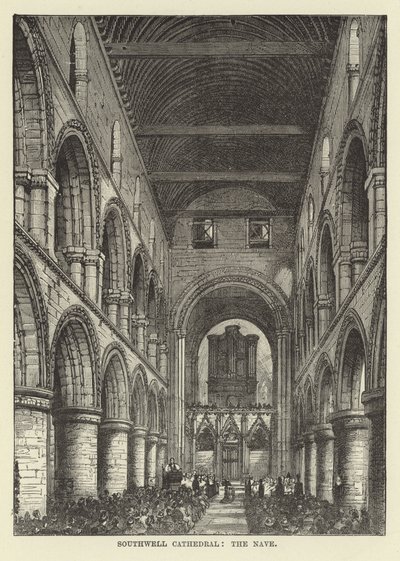 Southwell Katedrali, Nef by English School